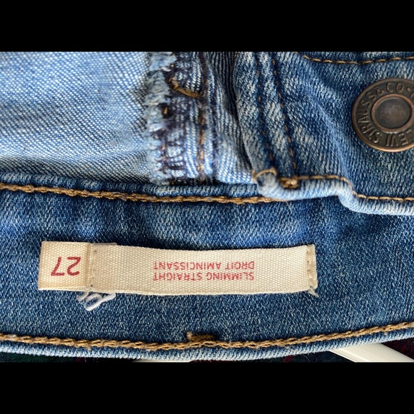Levi’s Slimming Straight Jeans - Picture 6 of 6
